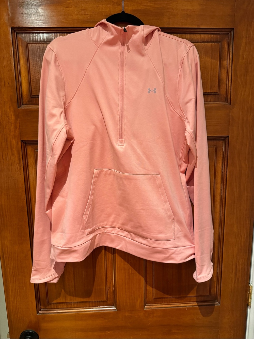 Under Armour Light Pink Quarter-Zip Hoodie